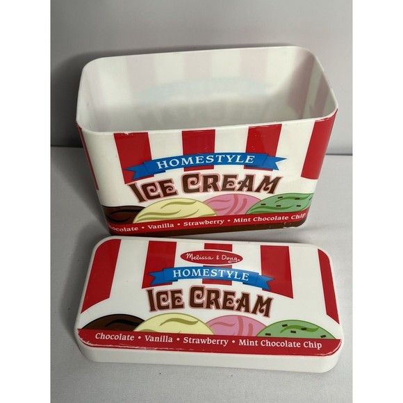 COPY - Melissa & Doug Replacement Ice Cream Plastic Container Tub & Lid Pretend… - Picture 3 of 4